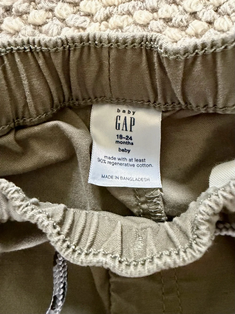 Gap Everyday Toddler Pull-On Joggers | 2-Pack |Size 18-24 Months Olive and Khaki